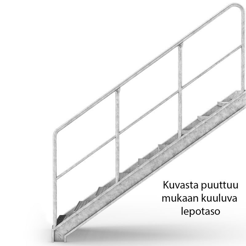 Teräsportaat Tasolla Kuumasinkitty korkeus 1000/900mm