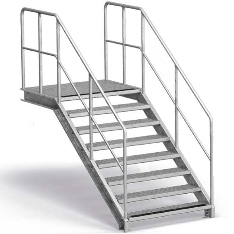 1 - Teräsportaat Tasolla Kuumasinkitty korkeus 1200/900mm