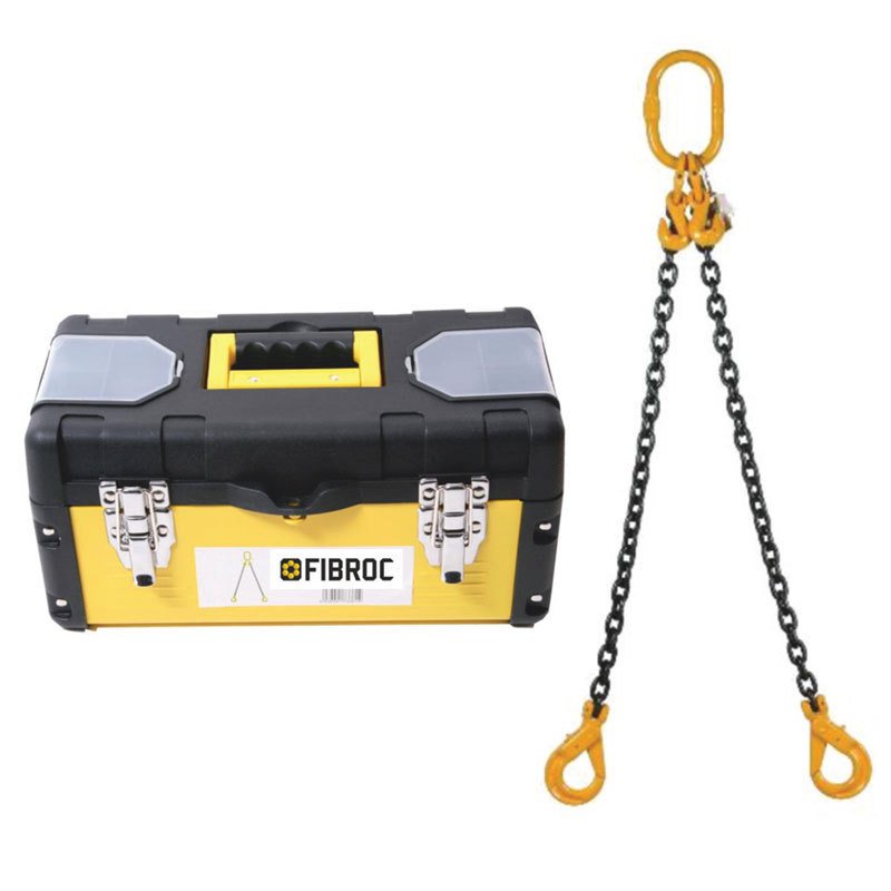 Ketjut Nostoketjuyhdistelmä 8mm kaksihaarainen 3000mm