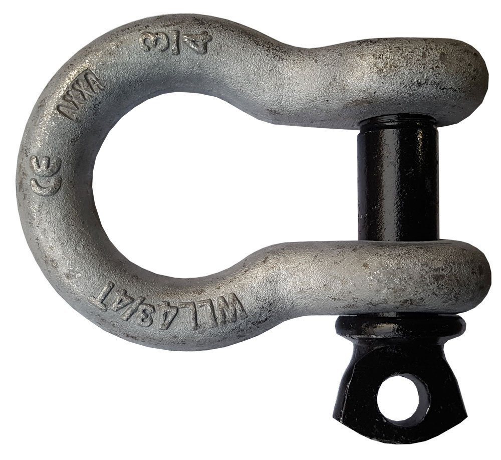 Tarvikkeet Sakkeli kuumasinkitty 22mm WLL 4.75T luokiteltu