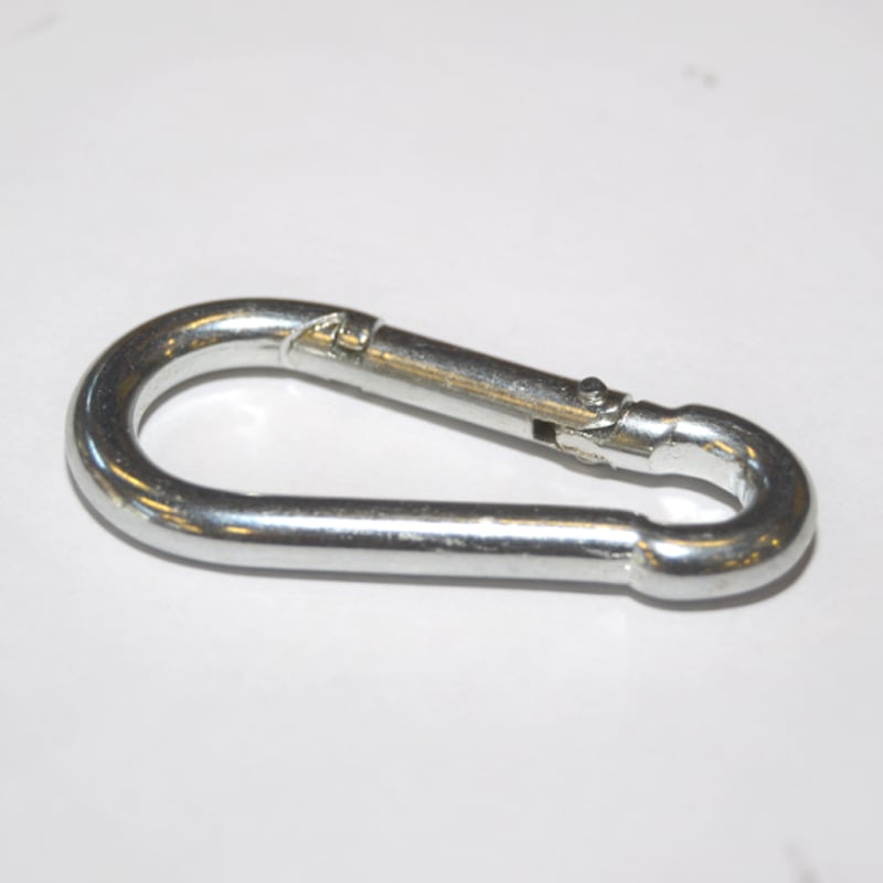 Tarvikkeet Karbiinihaka sinkitty 8x80mm