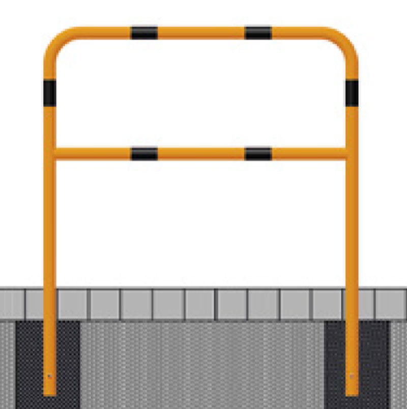 1 - Turvakaiteet Turvakaide (Maahan valettava) 60x2000x1000mm
