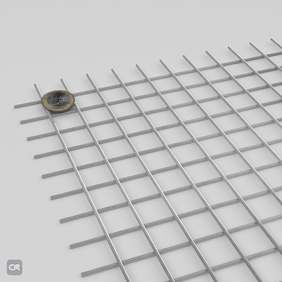 Hitsatut verkot Kylmäsinkitty 20x20x0.8 1000mm 25m