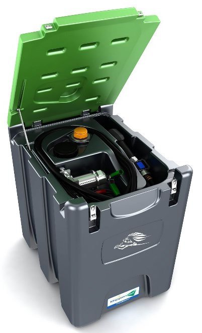 1 - Säiliöt ja tankkausasemat Säiliö 12V pumpulla Diesel kuljetukseen 300l