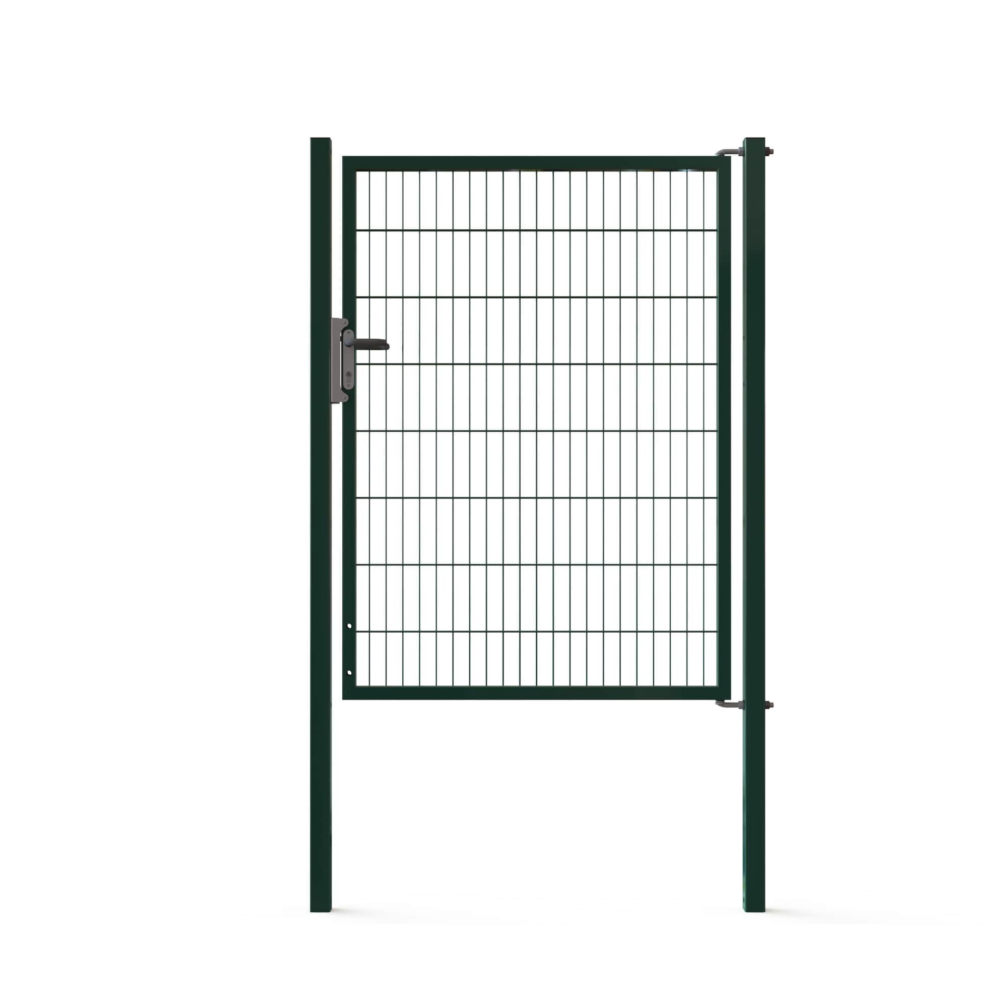 Kolmilanka-aita portit 1-lehtinen henkilöportti 1600mm Vihreä