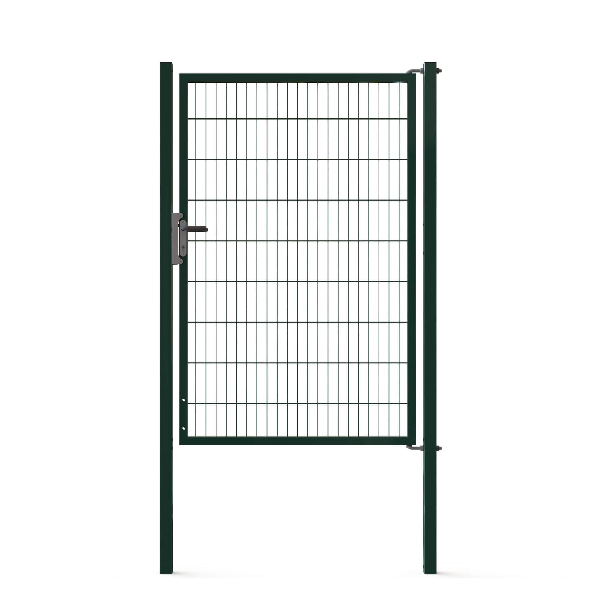 Kolmilanka-aita portit 1-lehtinen henkilöportti 1800mm Vihreä