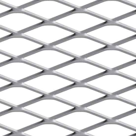 Teräs verkkolevyt Teräs 43x13.5 1000x2000mm