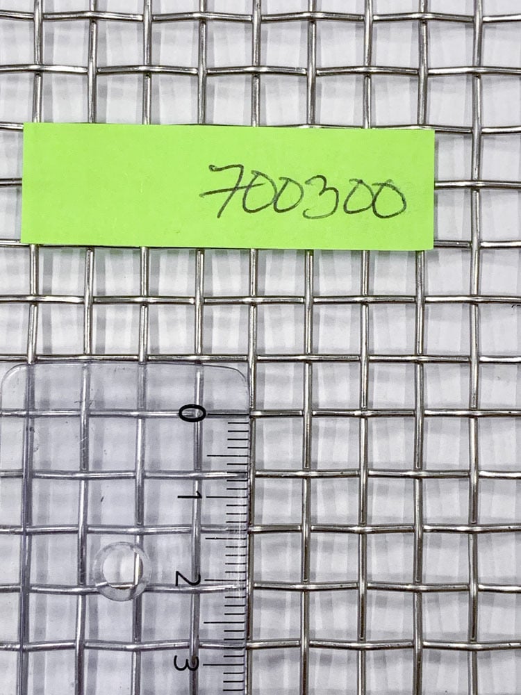 1 - Kudotut verkot HST 6.0x6.0x1.2mm 1000mm (Mesh 4)