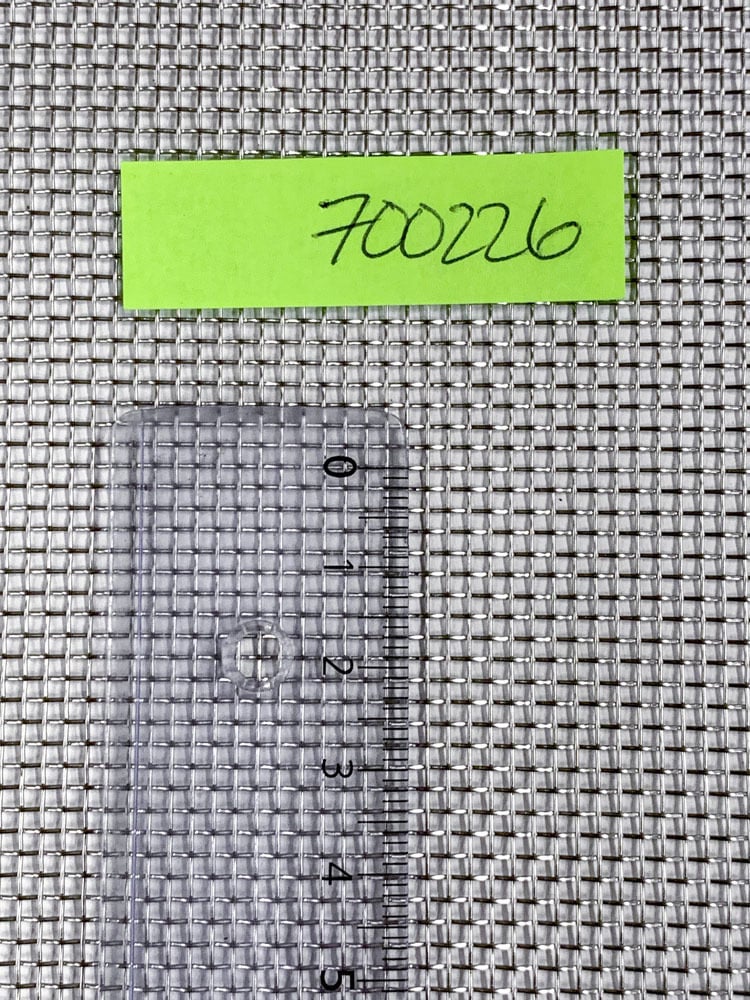 1 - Kudotut verkot HST 1.6x1.6x0.5mm 1000mm (Mesh 12)