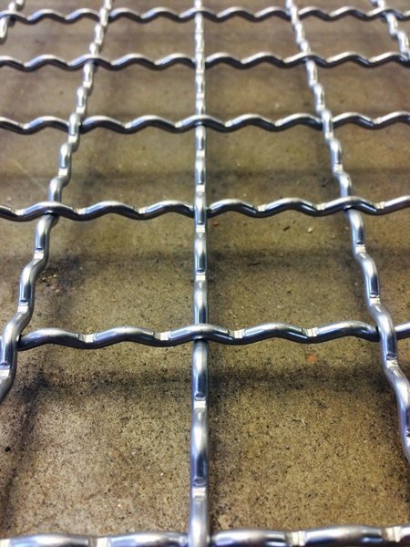 1 - Pakotetut verkot Sinkitty 17x17x2.0mm 1000x2000mm