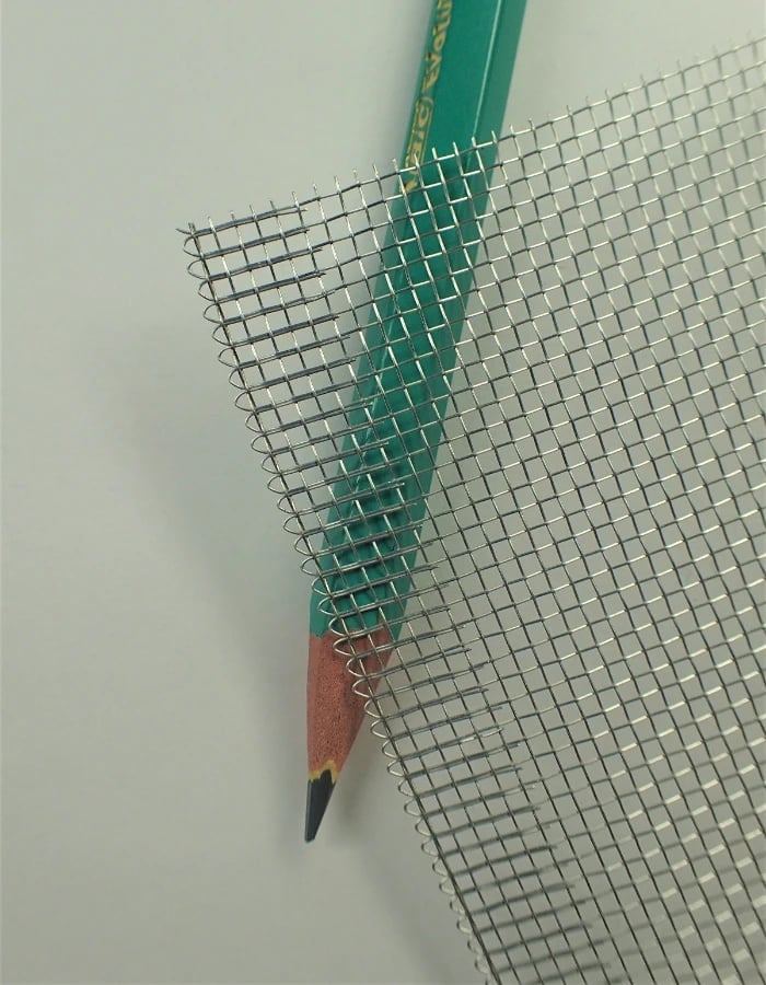 1 - Kudotut verkot Alumiini 1.4x1.4x0.23mm 1220mm