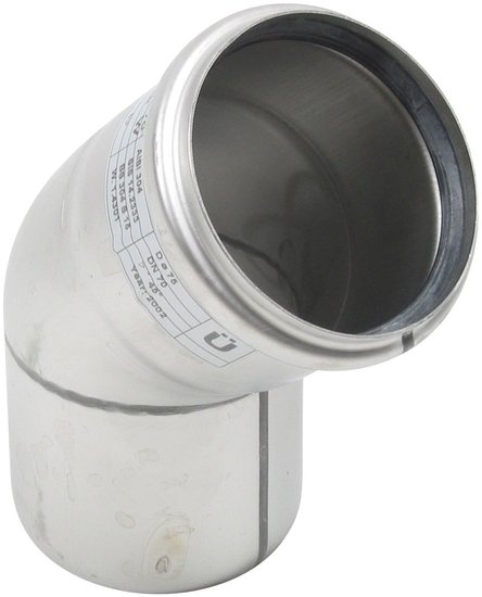 Kiinteistöviemäröinti Kulmayhde BLÜCHER EuroPipe 75mm 45° RST