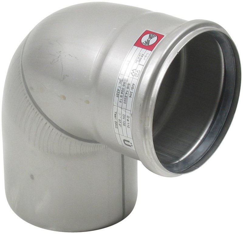 Kiinteistöviemäröinti Kulmayhde BLÜCHER EuroPipe 110mm 87.5° RST AISI304
