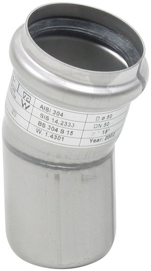 Kiinteistöviemäröinti Kulmayhde BLÜCHER EuroPipe 50mm 15° HST