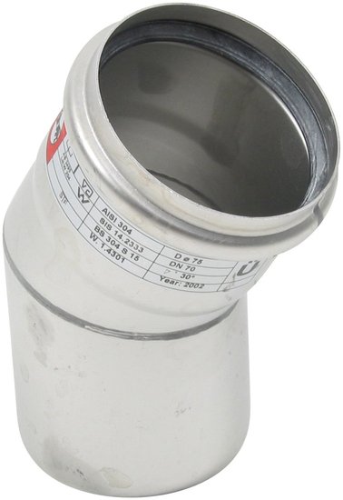 Kiinteistöviemäröinti Kulmayhde BLÜCHER EuroPipe 75mm 30° HST