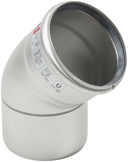 Kiinteistöviemäröinti Kulmayhde BLÜCHER EuroPipe 110mm 45° HST