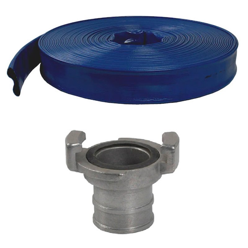 1 - Uppopumput Letku uppompulle 50m sis. kynsiliitin ja letkukiristin