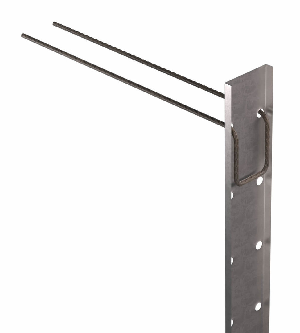 Työsaumaraudoitteet LP-V 145-8/150 A-Malli 350x135x125mm