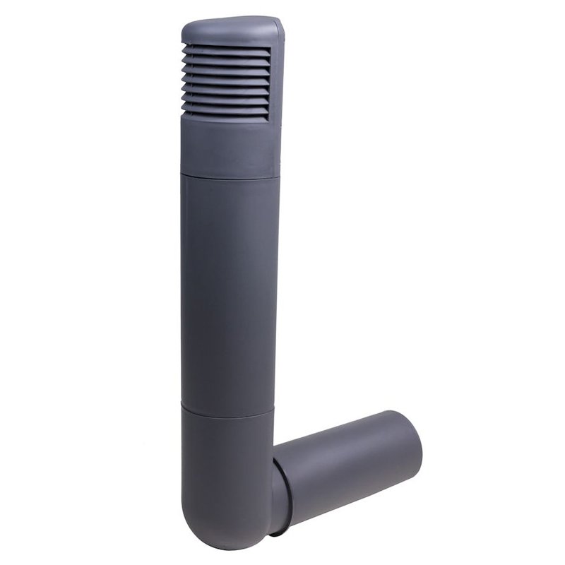 1 - Tuuletusputket Alapohjan tuuletusputki muovi 160mm harmaa