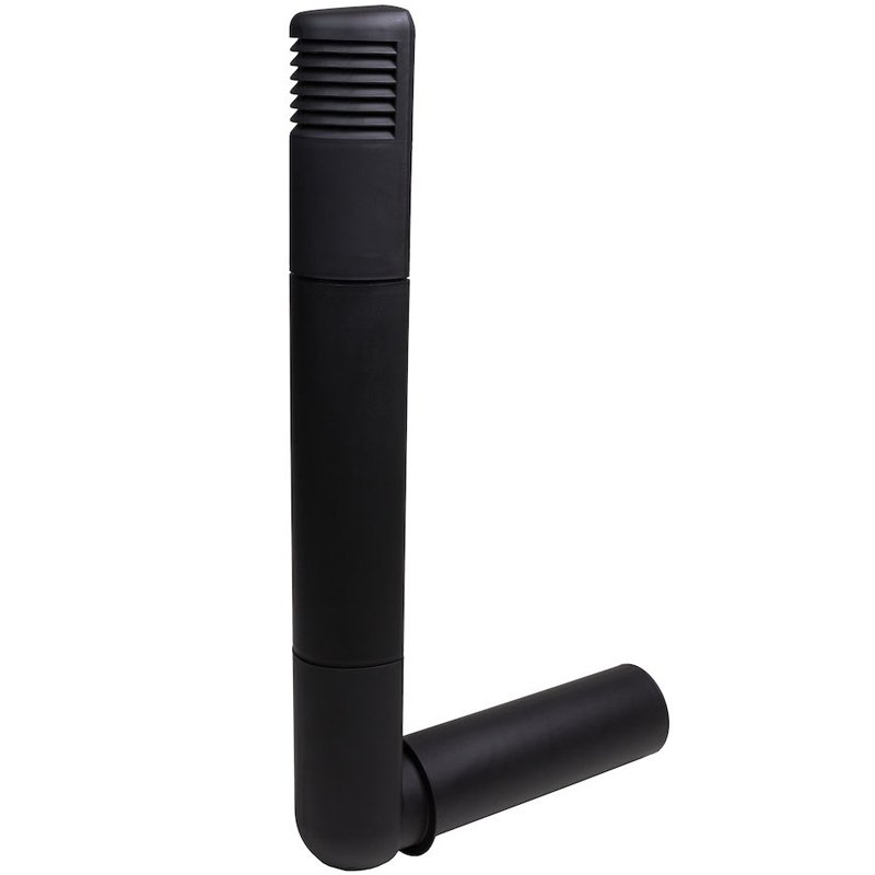 1 - Tuuletusputket Alapohjan tuuletusputki muovi 125mm musta