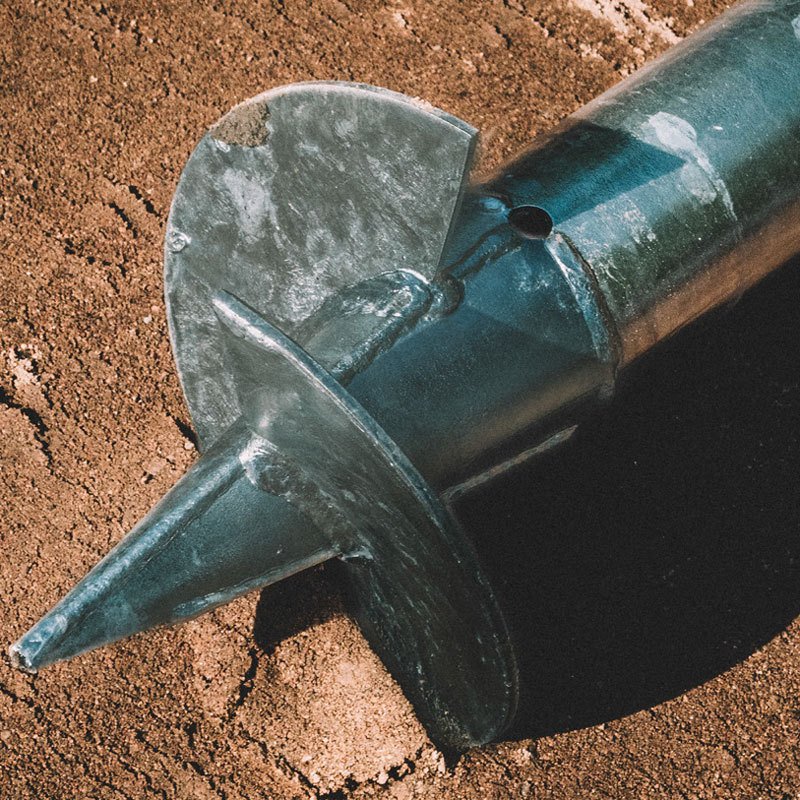 Kierrepaalut Käsikierrepaalu Kuumasinkitty 60.3x2.9mm 1150mm