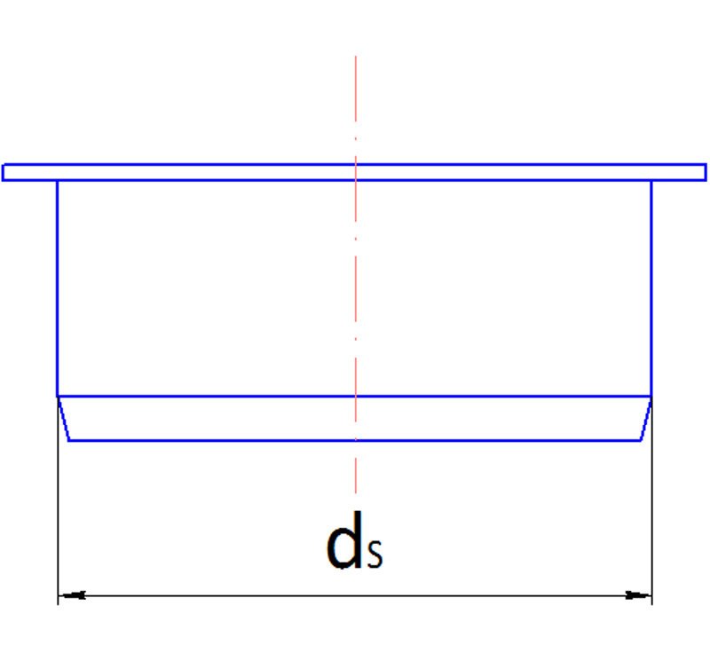 Paineputket Tulppa HT-PP 50mm