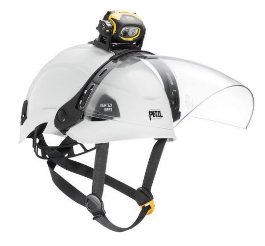 1 - Henkilösuojaimet Kypäräkiinnikelevy Petzl PixAdapt lampulle