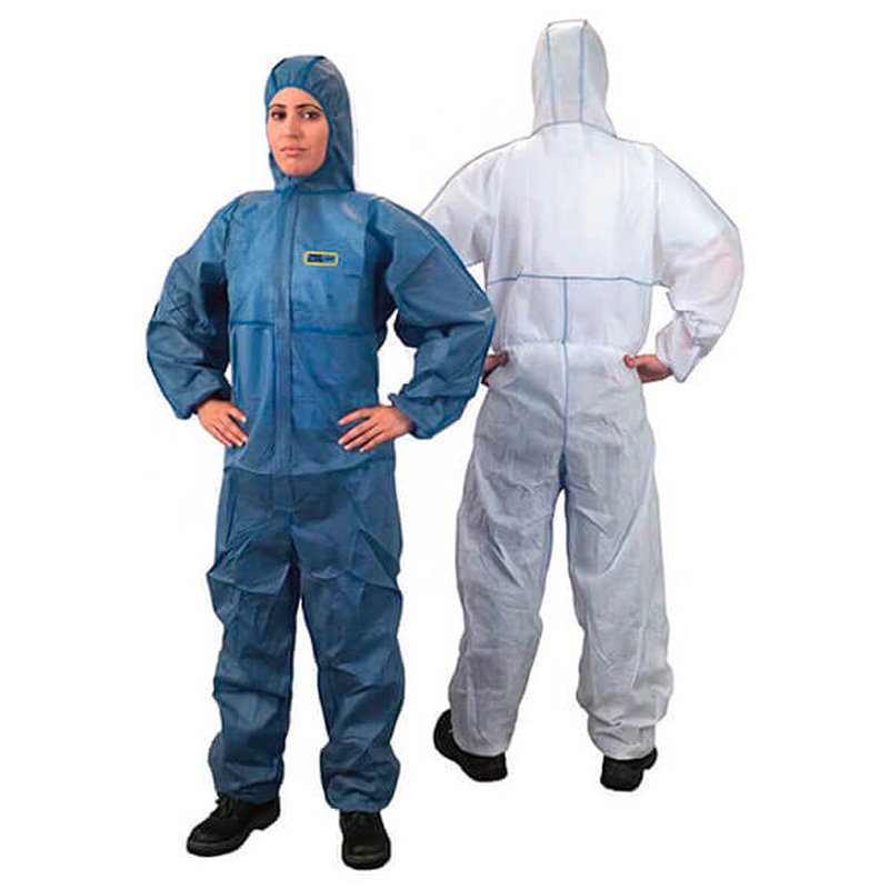 Pölynhallinta Kertakäyttöhaalari MS-Safe-Light - 2XL, valk.