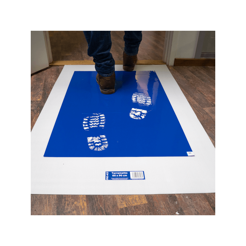 Pölynhallinta Tarramatto 60 x 90cm, 30 kerrosta/matto pohjalevyllä