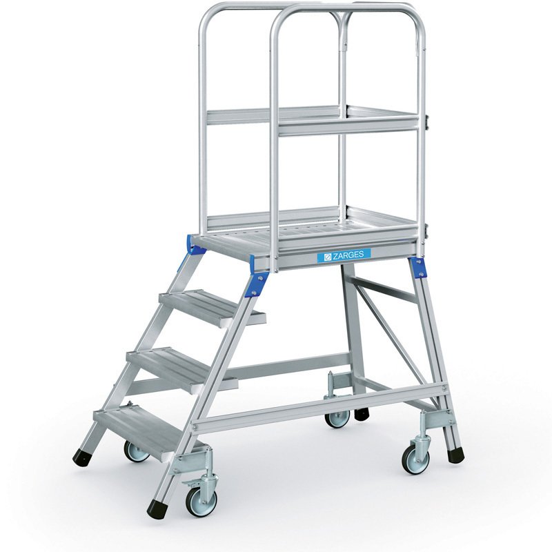 1 - Telineet Huoltotaso, yksipuolinen Kevytmetalli 1 x 4 - taso 0,96m