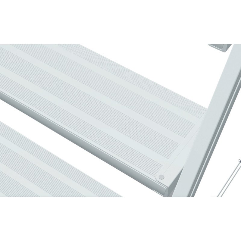 1 - Telineet Huoltotaso, yksipuolinen Kevytmetalli 1 x 6 - taso 1,44m