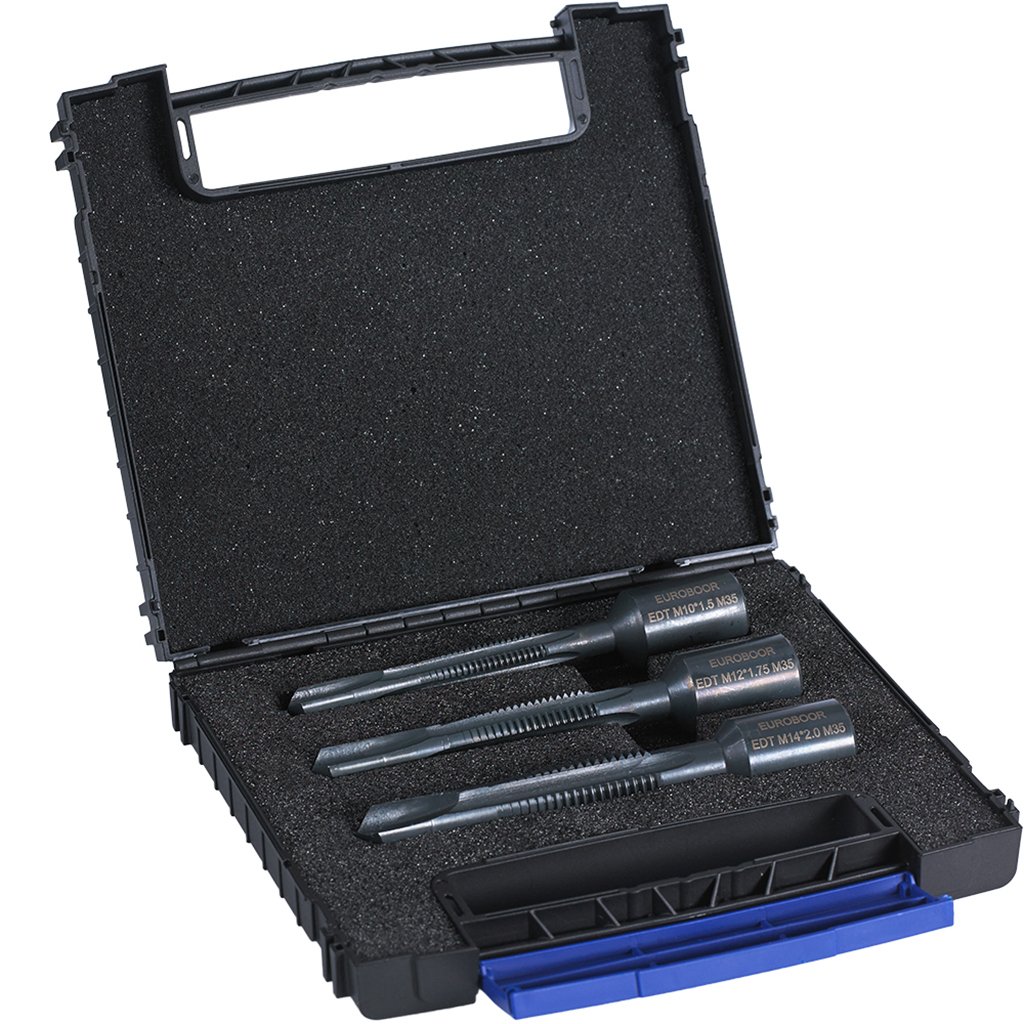 Työkalut EUROBOOR Porakierretappisarja M14/M16/M18 Weldon