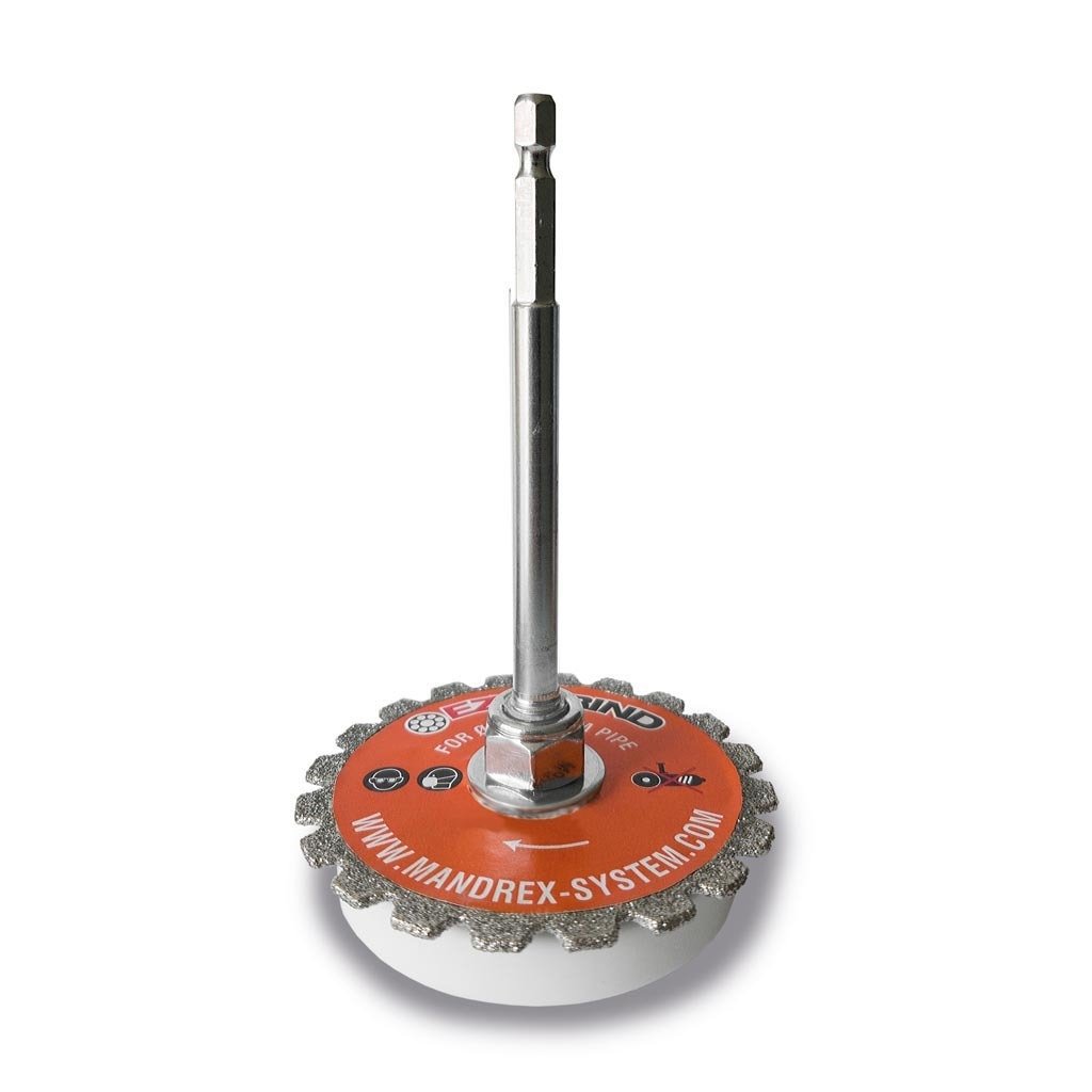 Työkalut MANDREX Timanttilaikka EzyGrind 40-80mm putkille