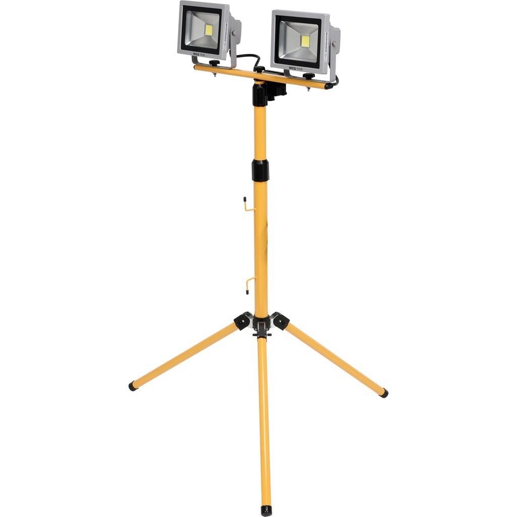 Valaistus YATO Työvalaisin Cob Led 2x20W kolmijalalla