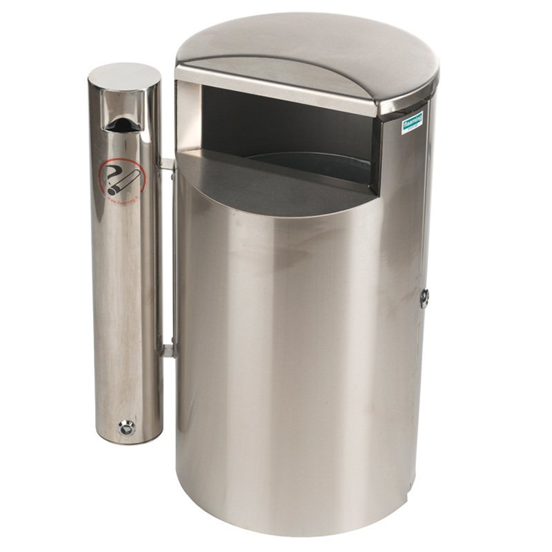 1 - Roskakorit ja hiekka-astiat Roskakori tuhkaputkella RST 100 litraa