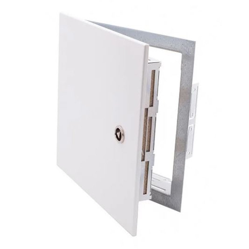 1 - Tarkastusluukut EI60 paloluokiteltu tarkastusluukku 7 mm kolmiosalpalukolla 400x400