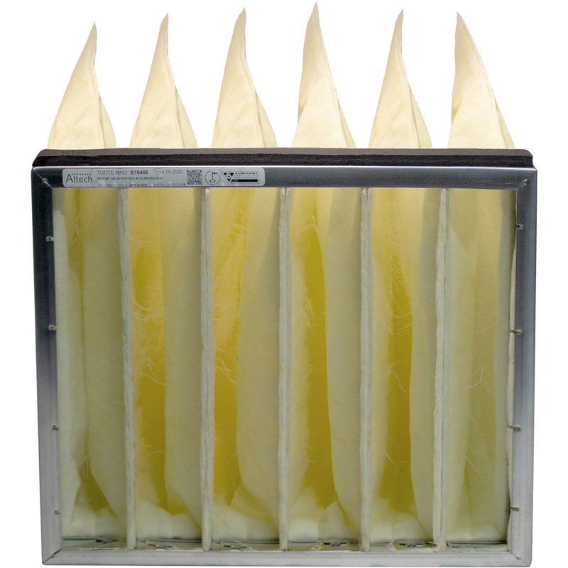 1 - Suodattimet Pussisuodatin Altech ASKP 250 EPM10 60PROS.345X315X360/5