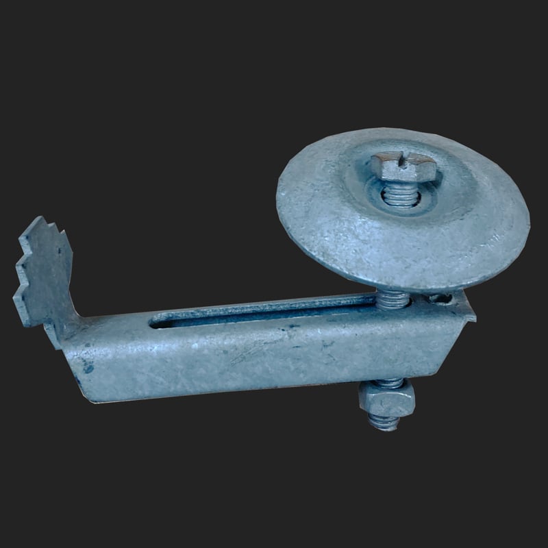 1 - Ritilämatot ja tasoritilät Tasoritilän kiinnike Sinkitty Prikka + vastakappale 15x76mm ritilälle