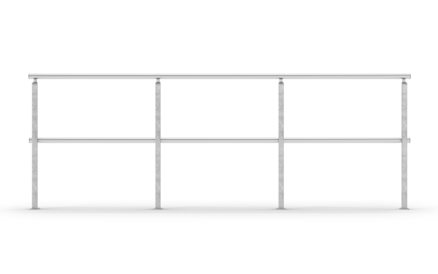 1 - Ritilämatot ja tasoritilät Kaide välijohteella sinkitty päällekiinnitys 1100mm
