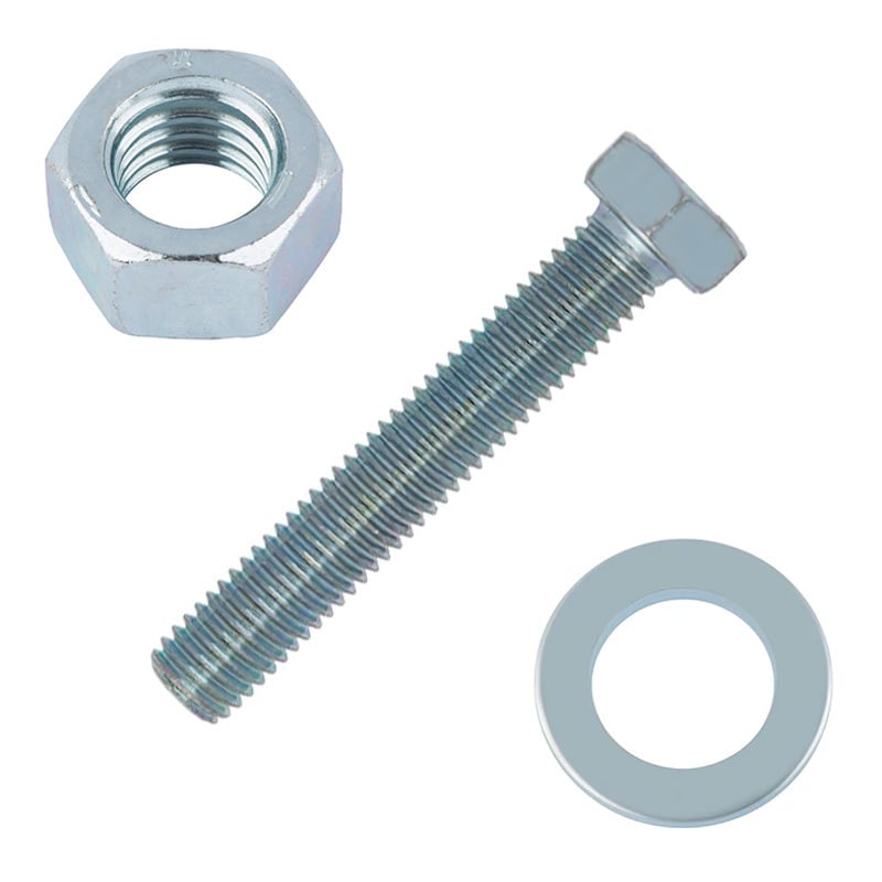 Ritiläaskelmat Ritiläaskelman pultit, prikat ja mutterit 100kpl