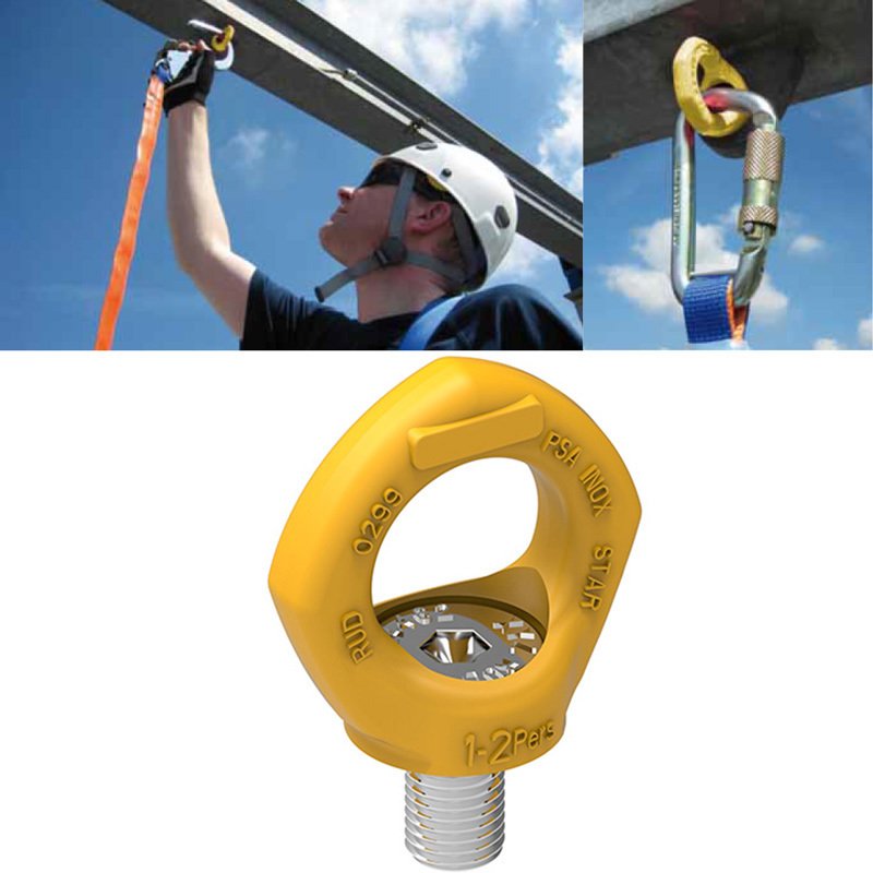 Nostolenkit ja nostosangat Putoamissuojaimen kiinnityspiste RST PSA-INOX STAR M12