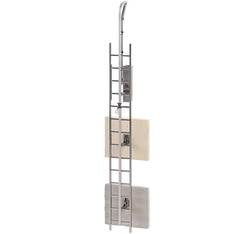 1 - Kattoturva Turvakisko V-Rail on wall 6000mm