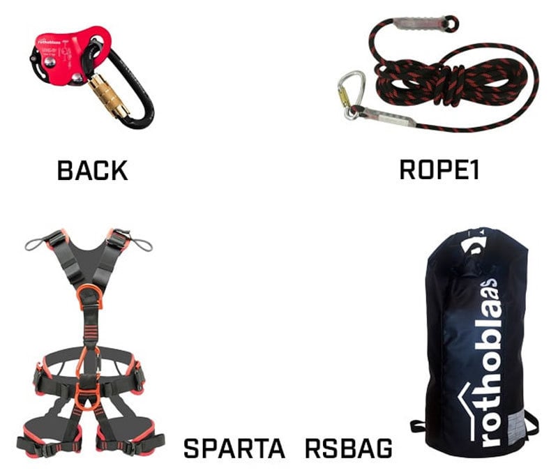 1 - Kattoturva Turvavaljaat ammattilaisille -setti PRO