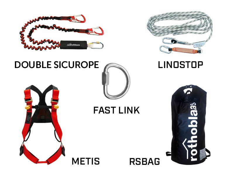 1 - Kattoturva Turvavaljaat ammattilaisille -setti (intermediate)