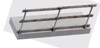 Kattoturva Väliaikainen kattoteline ja Suojaverkko runkokehyksellä