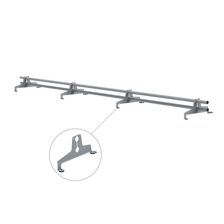 Kattoturva Lumiestepaketti peltikatolle 3 m, tiilikuviopelti