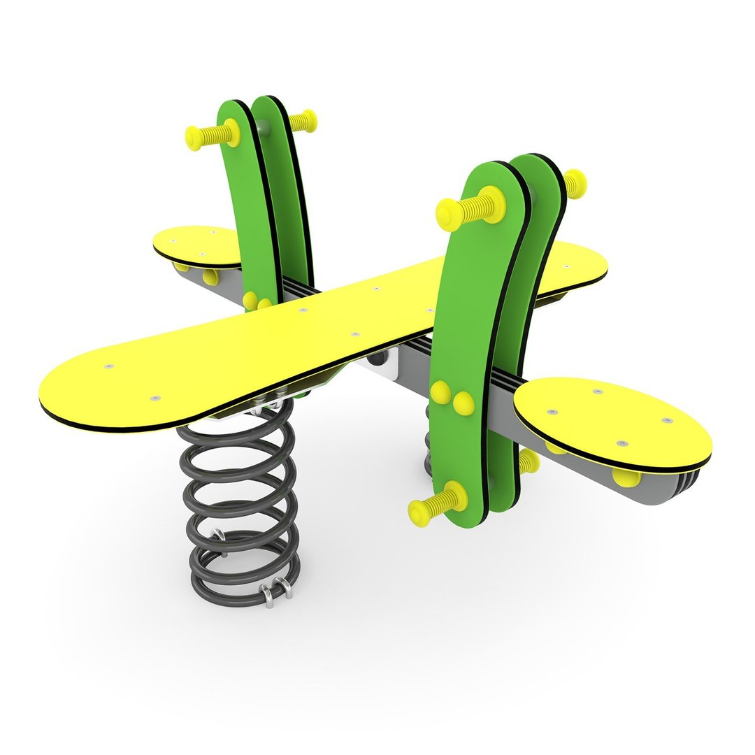 1 - Leikkivälineet Jousikeinu ET lauta neljälle