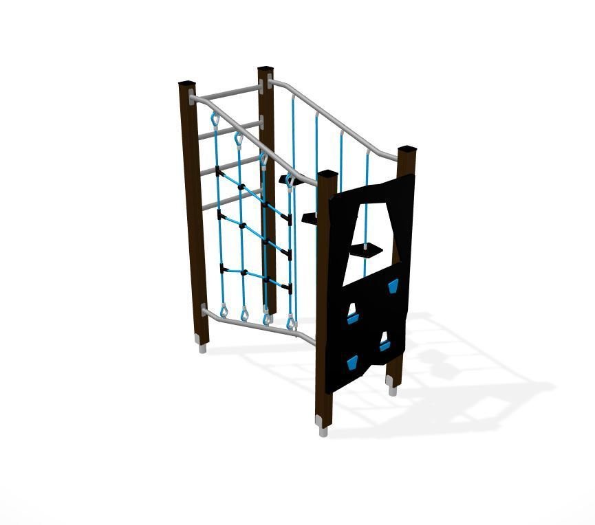 1 - Leikkivälineet Kiipeilyteline Verkkohäkki