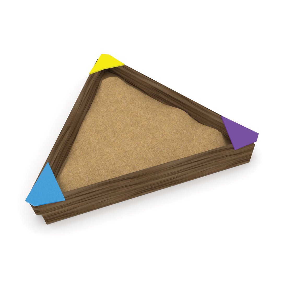 Leikkivälineet Hiekkalaatikko Kolmio