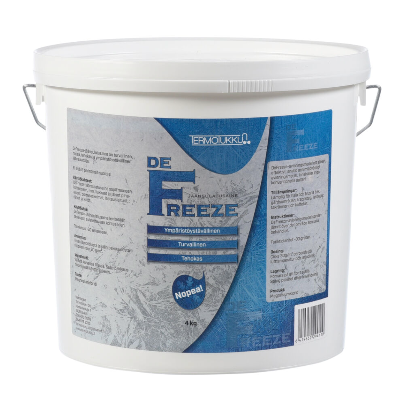 Liukkaudentorjunta DeFreeze-jäänsulatusaine 20l/15kg